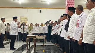 Mutasi Perdana di Pemkot Bima, Walikota Bima Geser Sejumlah  Pejabat Strategis
