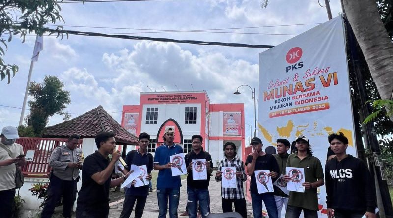 Skandal Aspal Ilegal, Mahasiswa Desak Copot AMR Kader PKS
