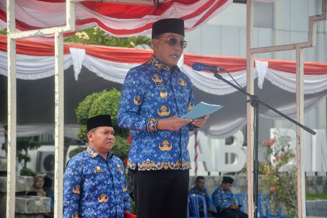 Jajaran Pemkab Bima Gelar Upacara Hari Pahlawan