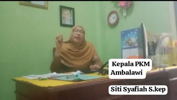 Langgar UU Pers, Larang Wartawan Ambil Foto dan Video, Kepala Puskesmas Ambalawi Dilaporkan ke Polisi