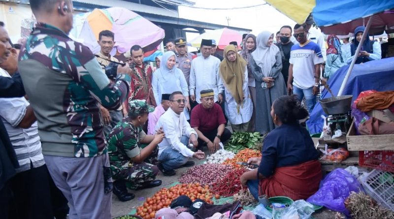 Wakil Wali Kota Bima Pimpin Sidak Pasar Raya Amahami