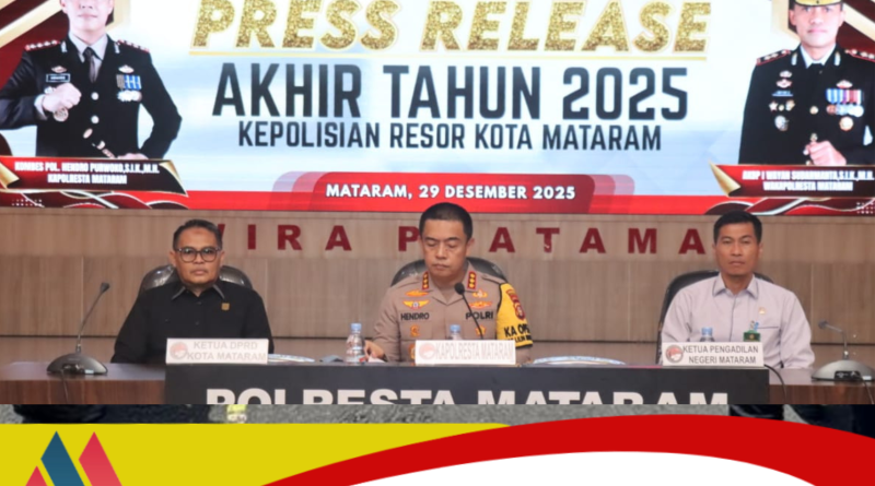 Polresta Mataram Siapkan Terobosan Strategi Pada Tahun 2026 Guna Meningkatkan Keamanan Dan Ketertiban Masyarakat
