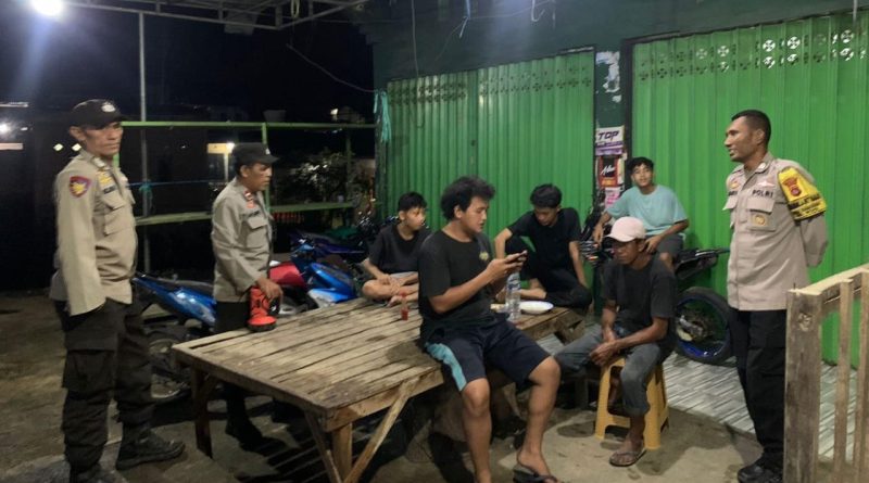 Menekan Potensi Kriminalitas di Malam Hari, Polsek Woha Gencarkan Patroli KRYD di Wilayah Hukumnya