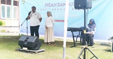 Pisah Sambut Camat Labuhan Badas, Berlangsung Sederhana dan Hikmat